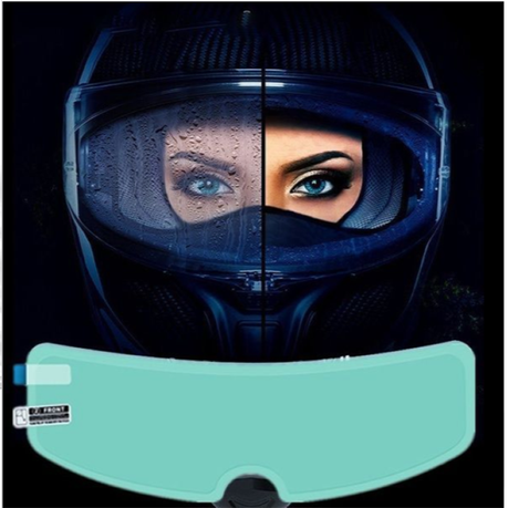 Parche anti-lluvia para casco