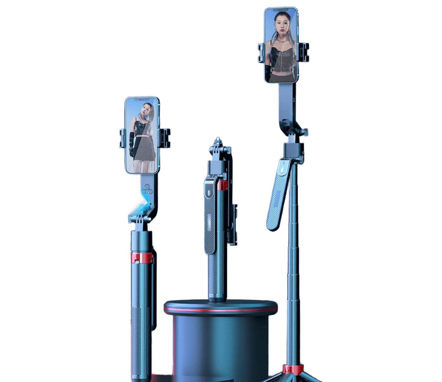 Trípode de 1.80 m con seguimiento facial