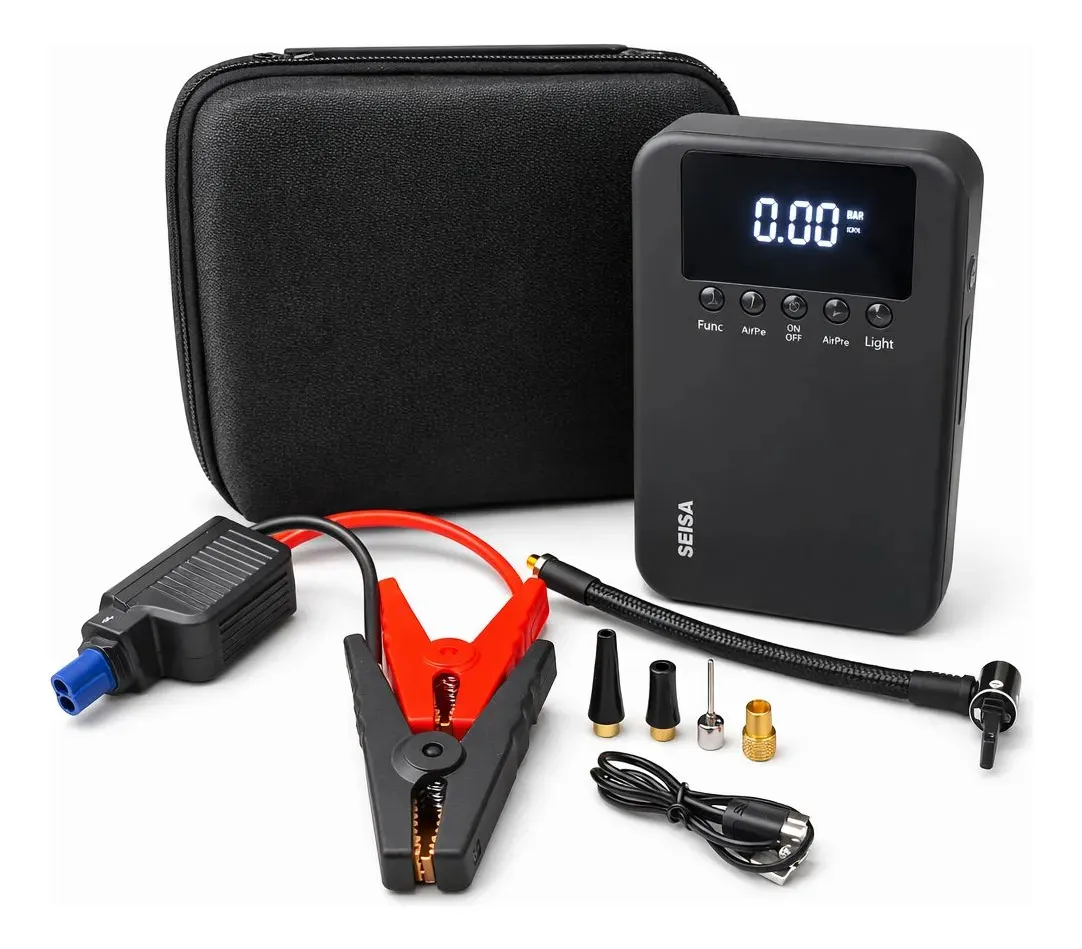 Inflador de llantas + Arrancador de carro